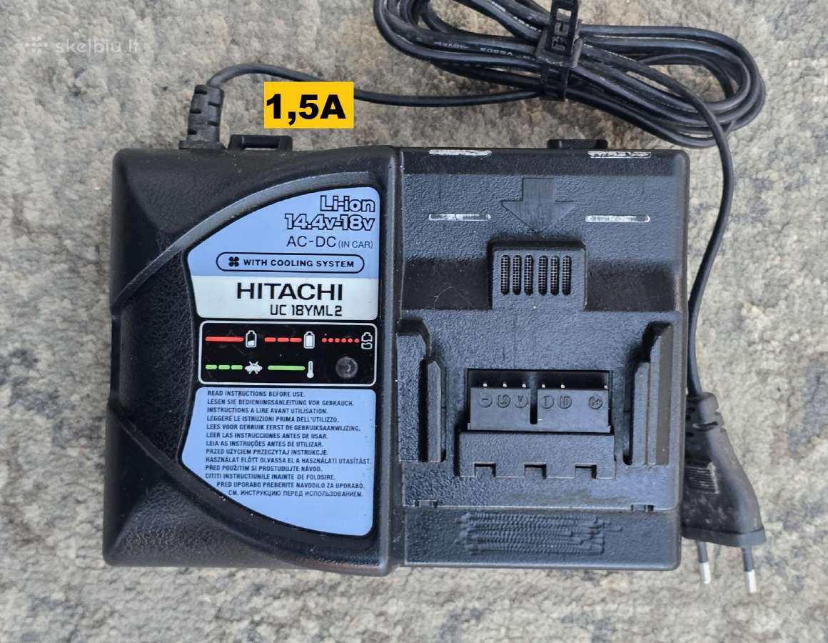 Hitachi Hikoki įrankiai 6 modeliai - nuotraukos Nr. 7