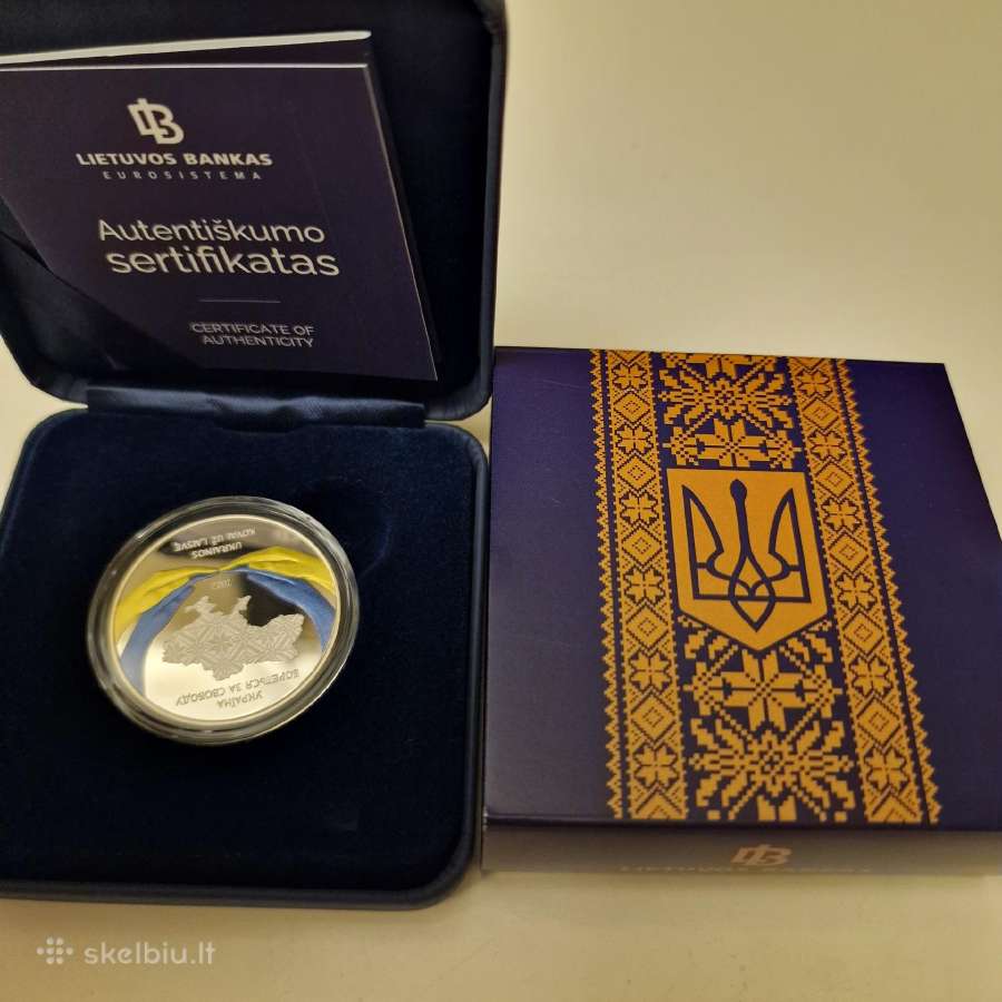 Lietuvos Banko proginės sidabrinės monetos - nuotraukos Nr. 8