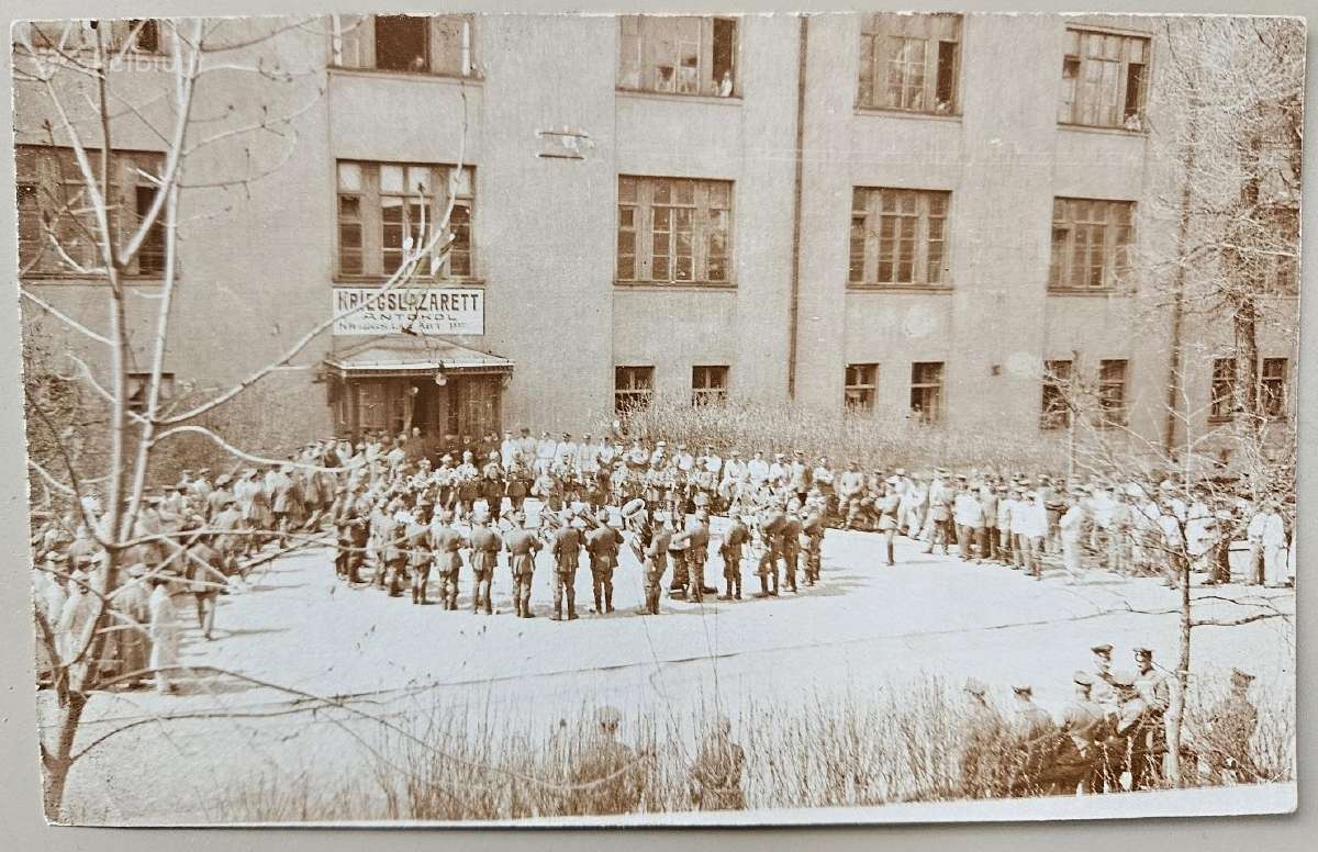 Atvirutė 1917 Antakalnis vokiečių