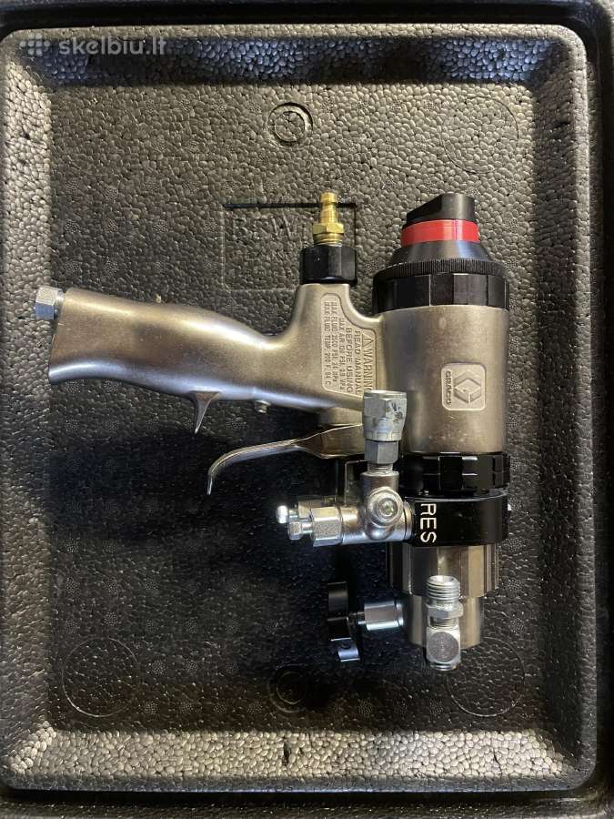 Naujas Graco Fusion Mp pistoletas - nuotraukos Nr. 2