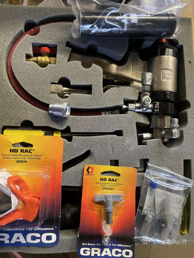 Naujas Graco Fusion Mp pistoletas - nuotraukos Nr. 4