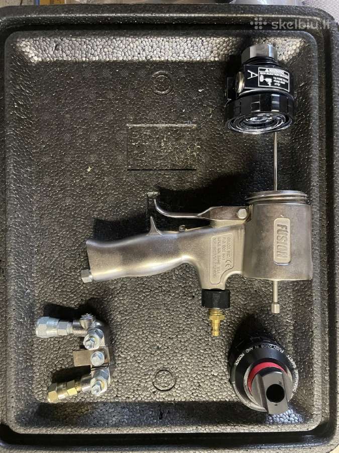 Naujas Graco Fusion Mp pistoletas - nuotraukos Nr. 6