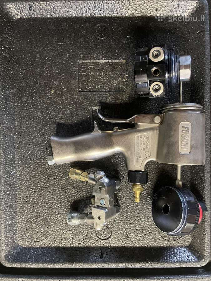 Naujas Graco Fusion Mp pistoletas - nuotraukos Nr. 8