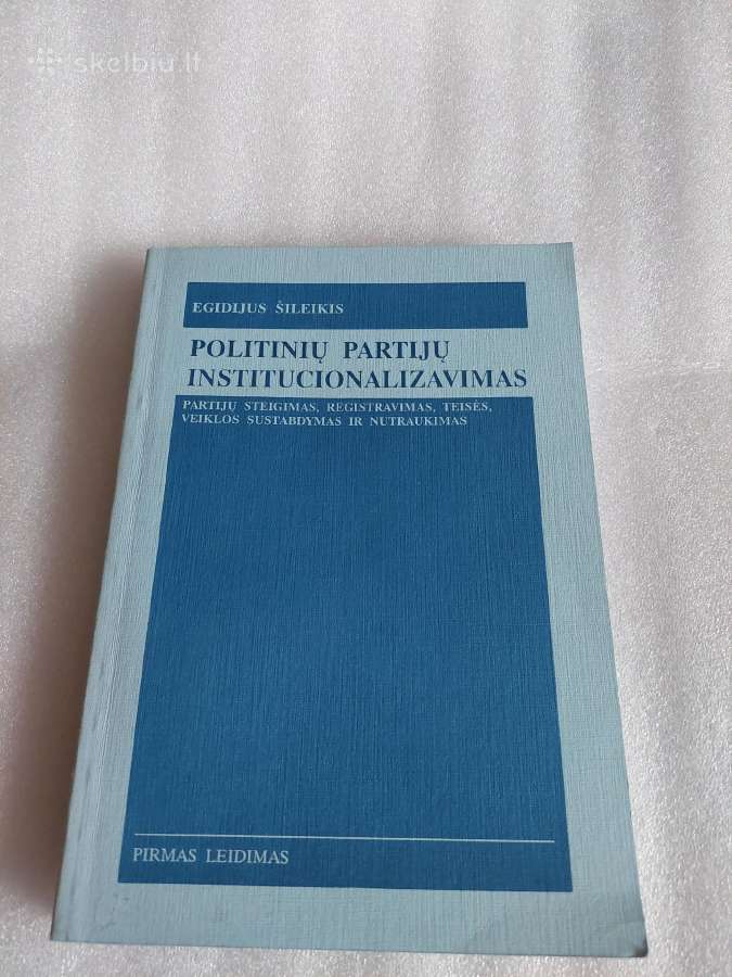 Politinių partijų institucionalizavimas