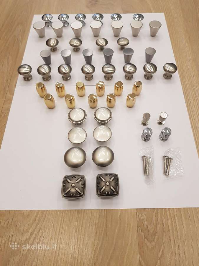 Rankenėlės baldams metalinės po 0,40 euro centų - nuotraukos Nr. 2