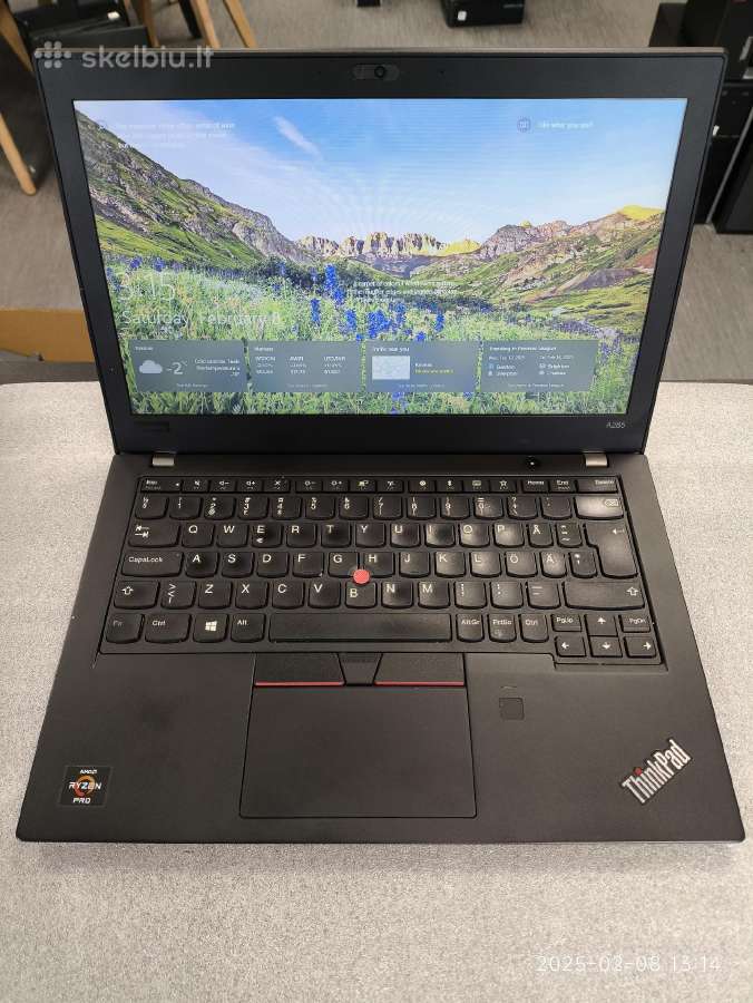 Thinkpad A285 12.5 HD Ryzen 5 2500u 8gb 256gb SSD