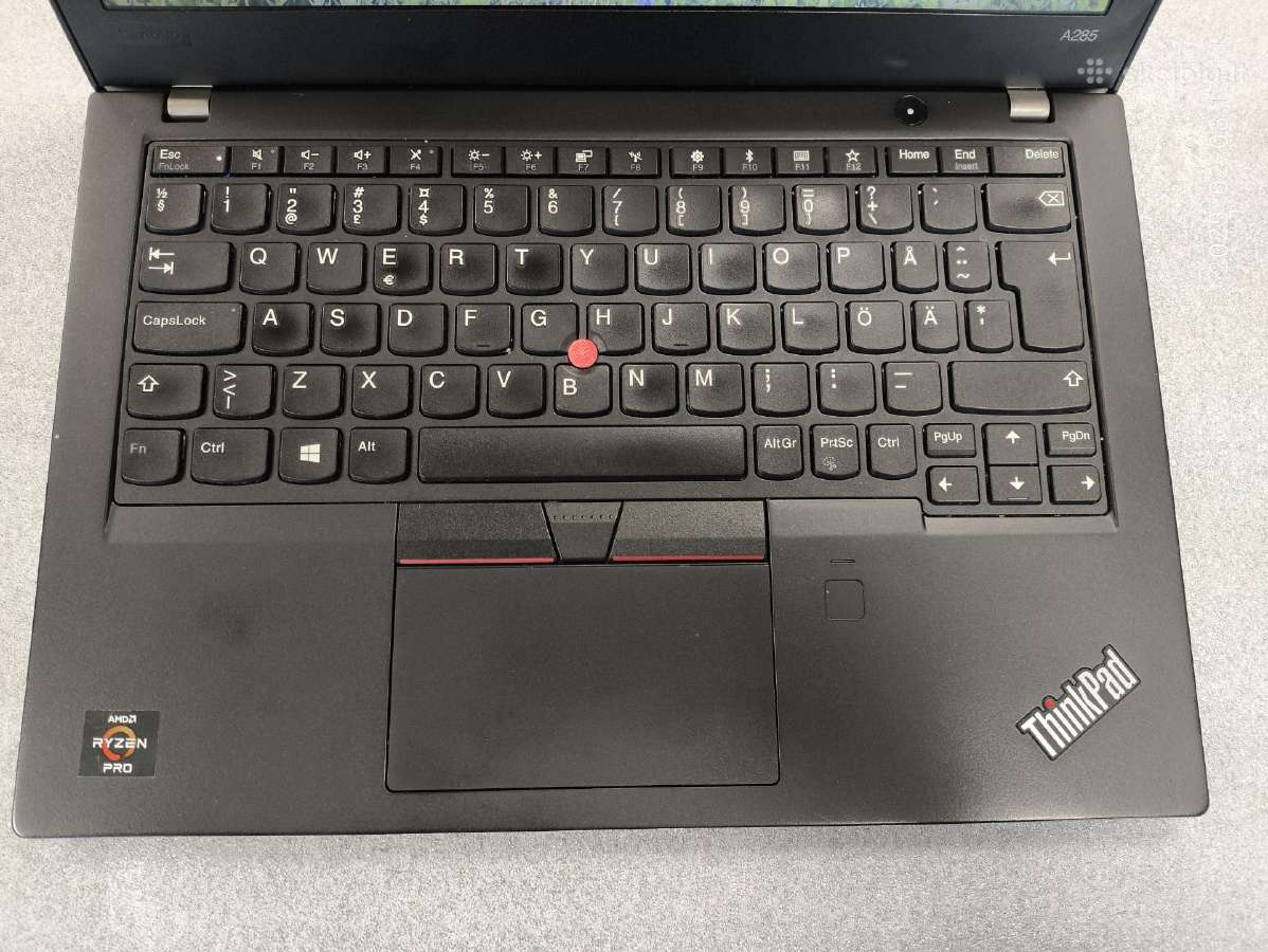Thinkpad A285 12.5 HD Ryzen 5 2500u 8gb 256gb SSD - nuotraukos Nr. 2