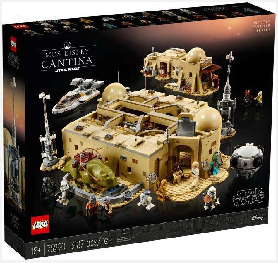 Lego Star wars 75290 Mos Eisley Cantina naujas