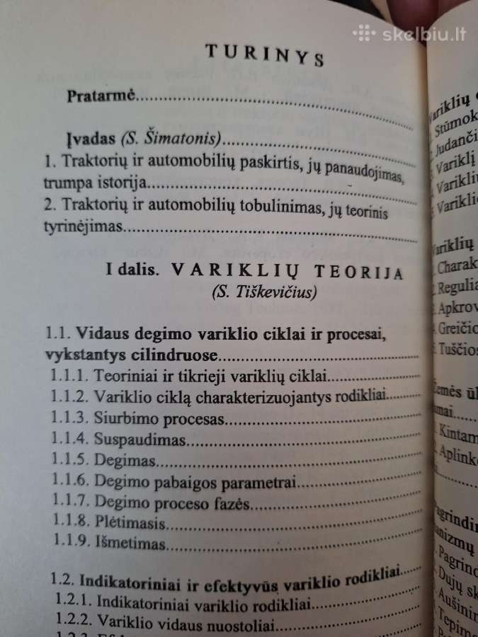 Traktorių, automobilių ir variklių teorija. - nuotraukos Nr. 3