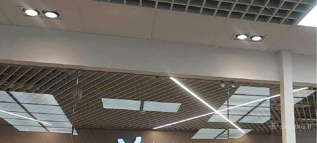 Įmontuojamas taškinis šviestuvas 2x30w - nuotraukos Nr. 2