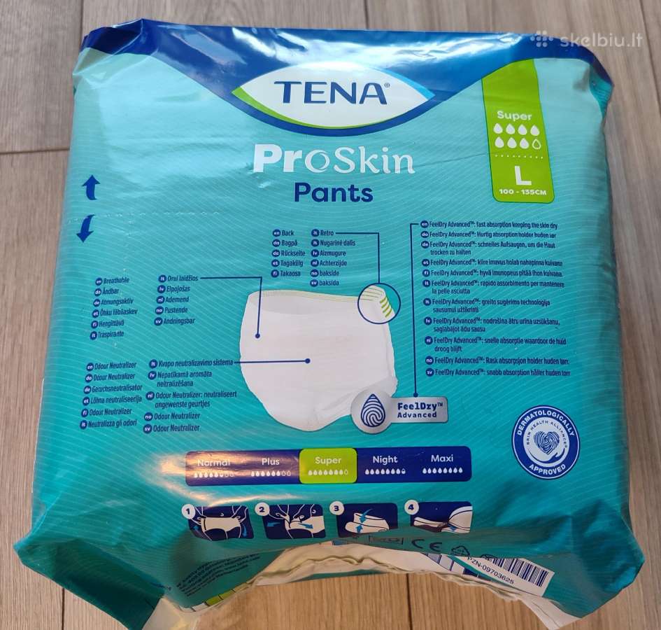 Tena sauskelnės kelnaitės Pants Super, L dydis, 12 - nuotraukos Nr. 2