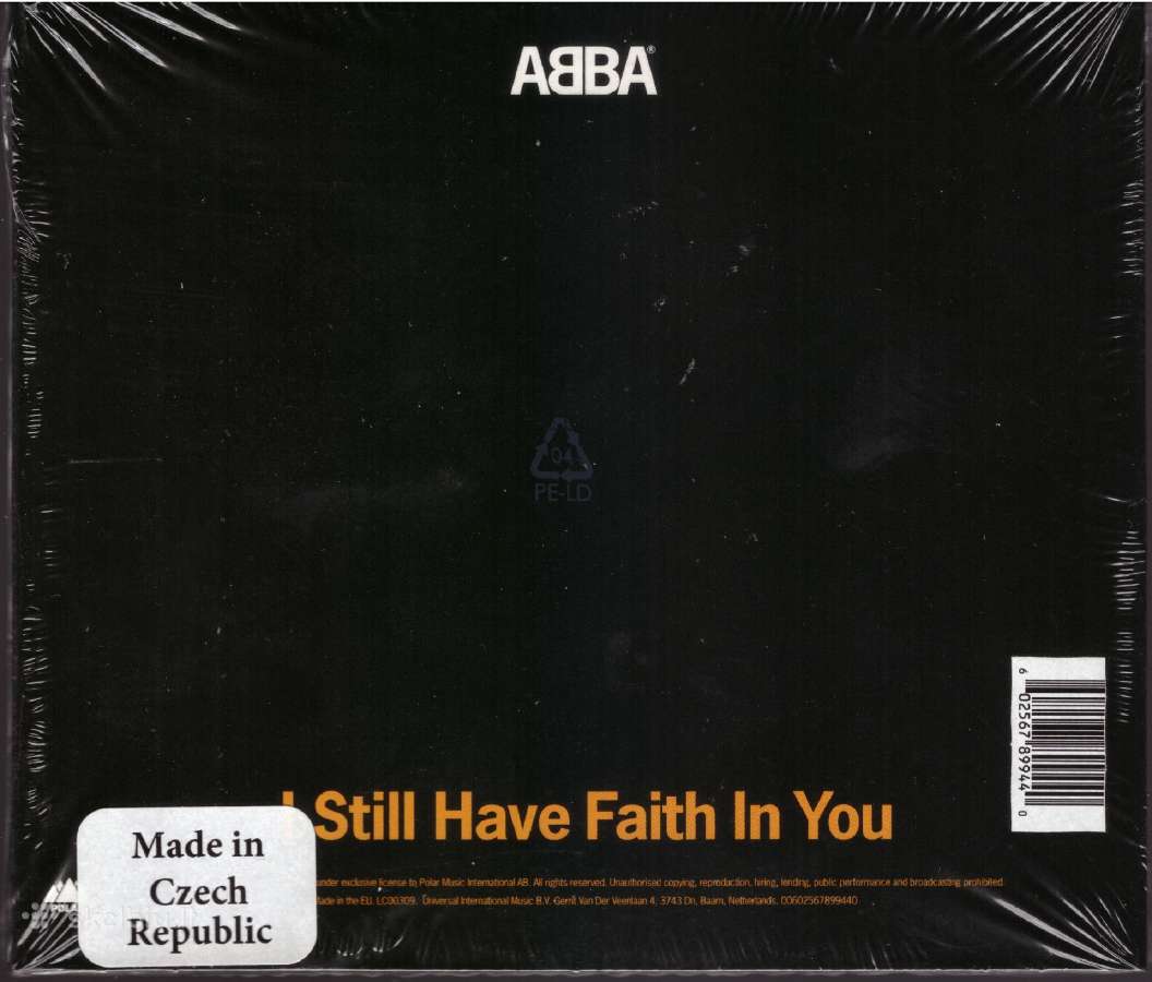 Abba I Still Have Faith In You CD Single - nuotraukos Nr. 2