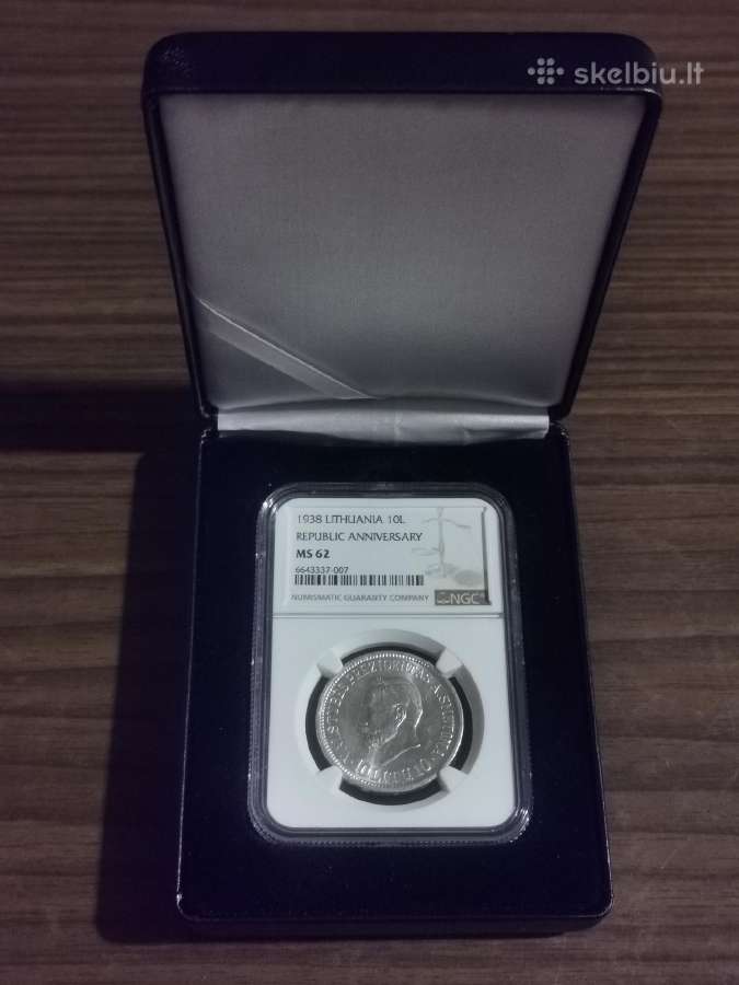 10lt Smetona Ngc Ms62