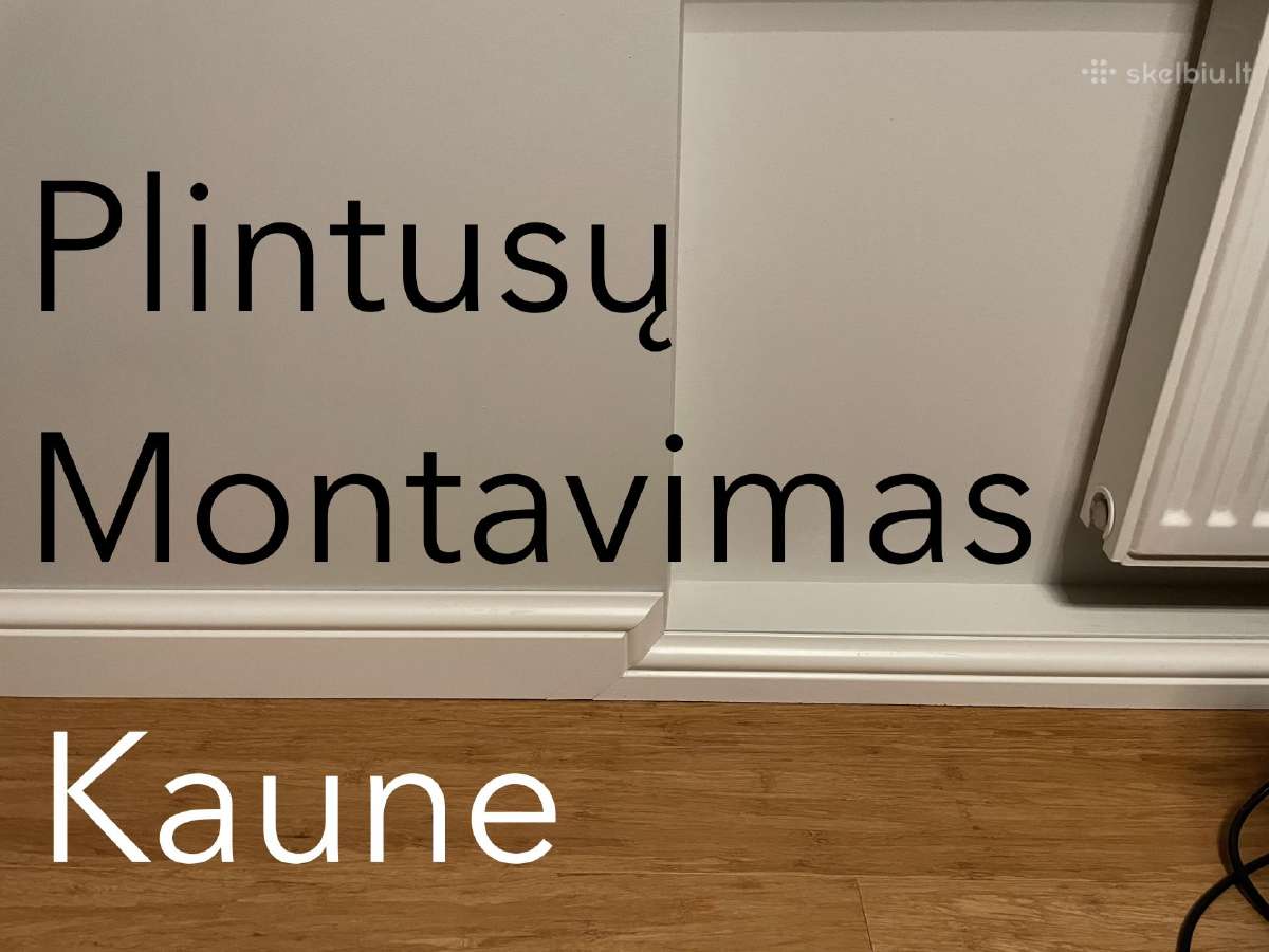 Grindjuosčių montavimas (Meistras)
