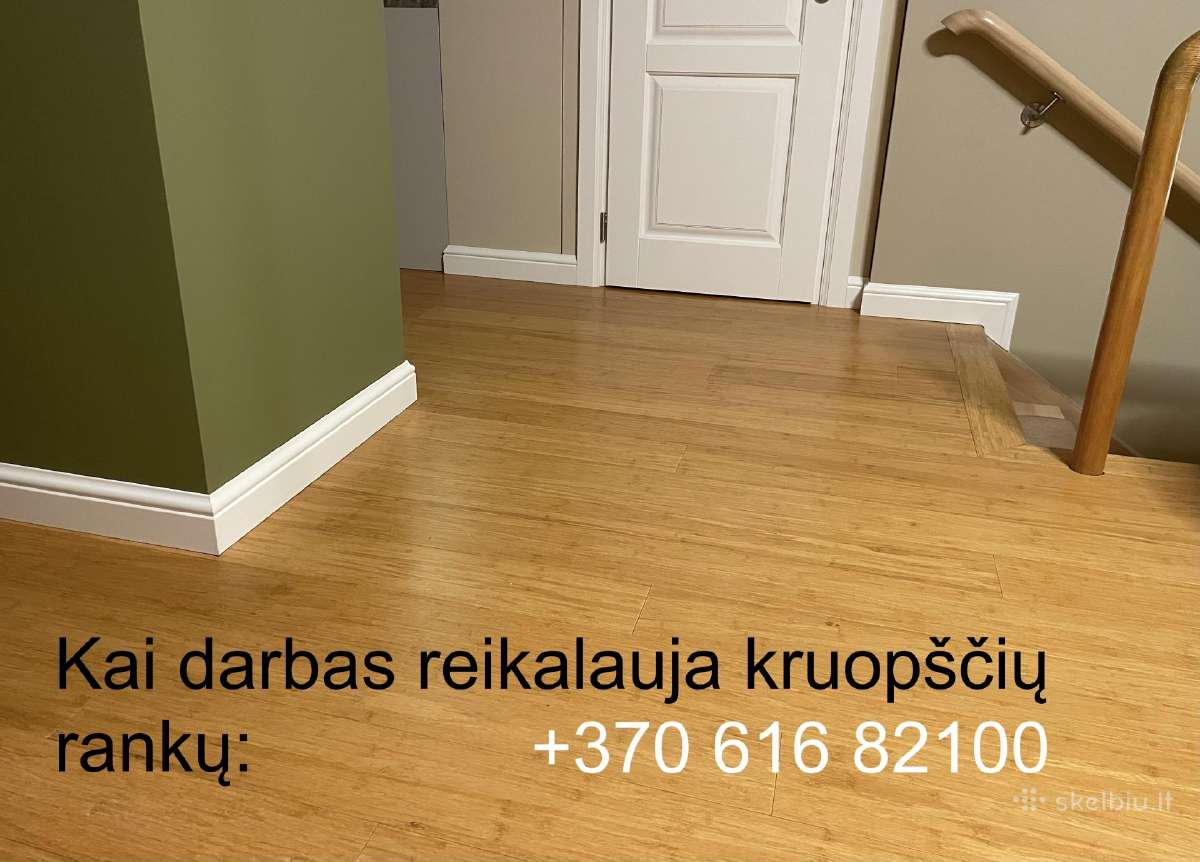 Grindjuosčių montavimas (Meistras) - nuotraukos Nr. 2