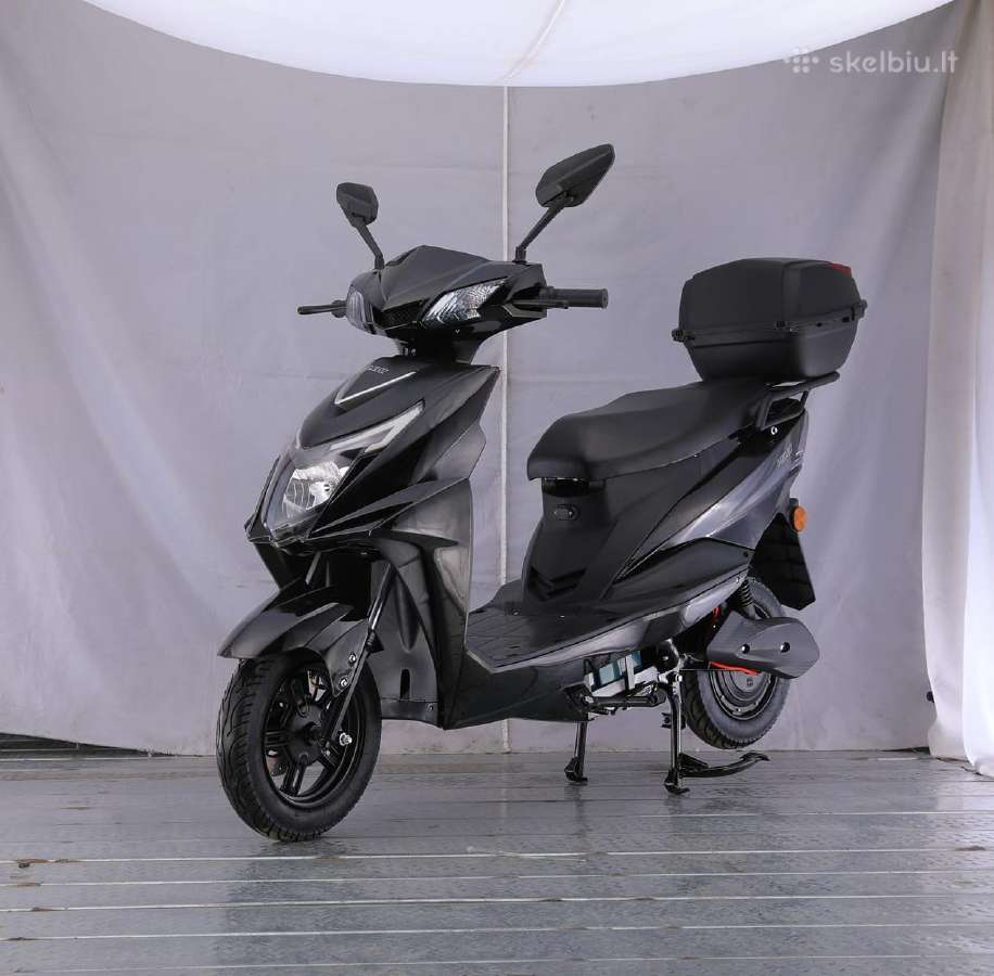Elektrinis motoroleris cioperis uz savikaina