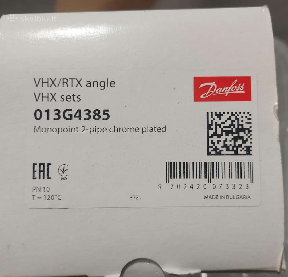 Danfoss džiovintuvo pajungimo mazgo komplektas. - nuotraukos Nr. 3