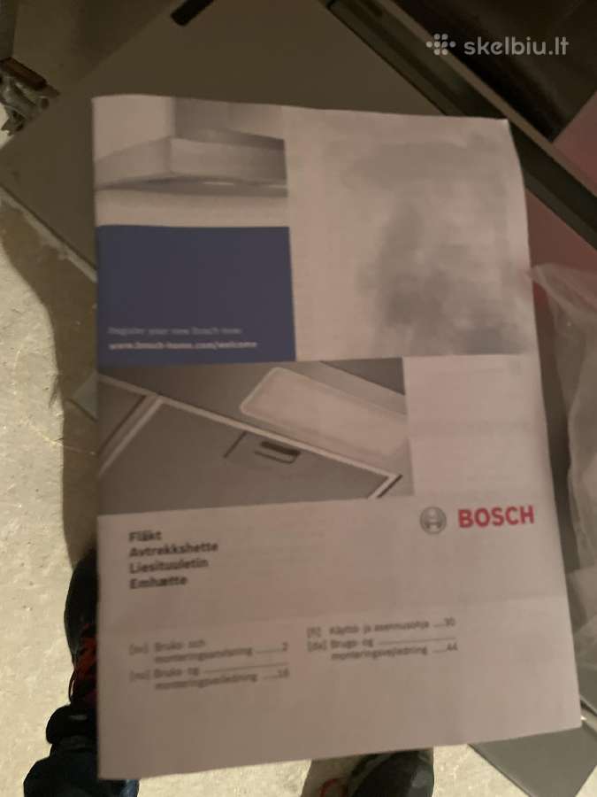 Bosch ištraukiamas tylus gartraukis dfr067a50/03 - nuotraukos Nr. 10