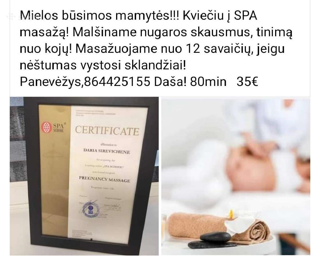 Spa procedūros! Kūnas ir veidas! 8:00 iki 20:00 - nuotraukos Nr. 30