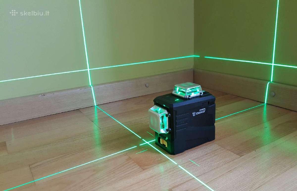 3D Lazerinis Nivelyras Deko Dkll12pb2 - nuotraukos Nr. 8