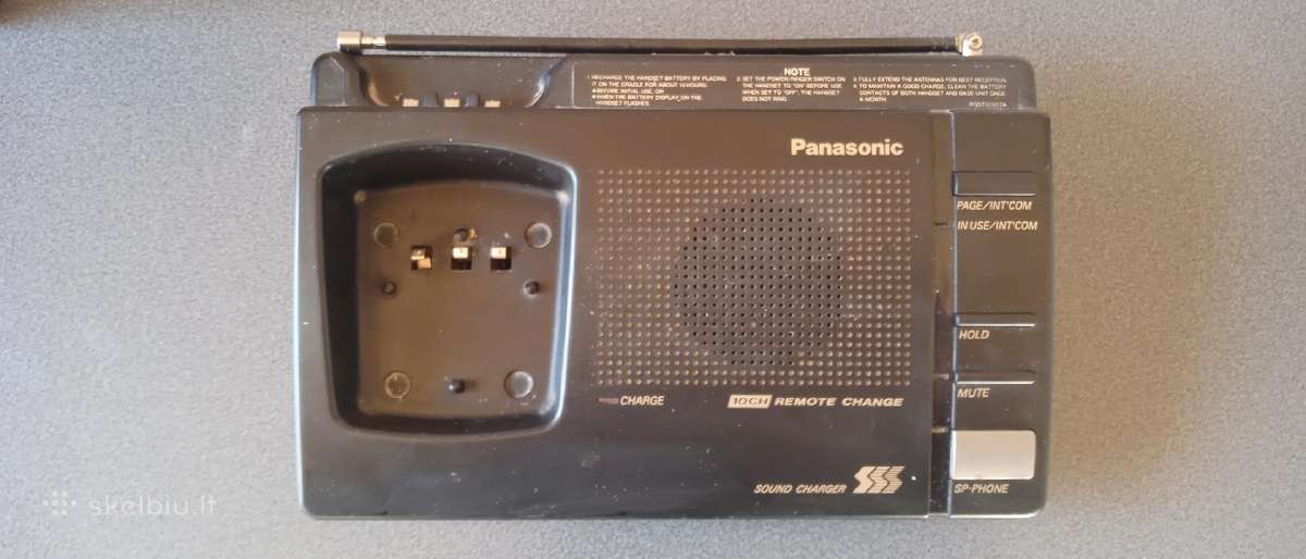 Panasonic Model No. Kx-t3861br - nuotraukos Nr. 2