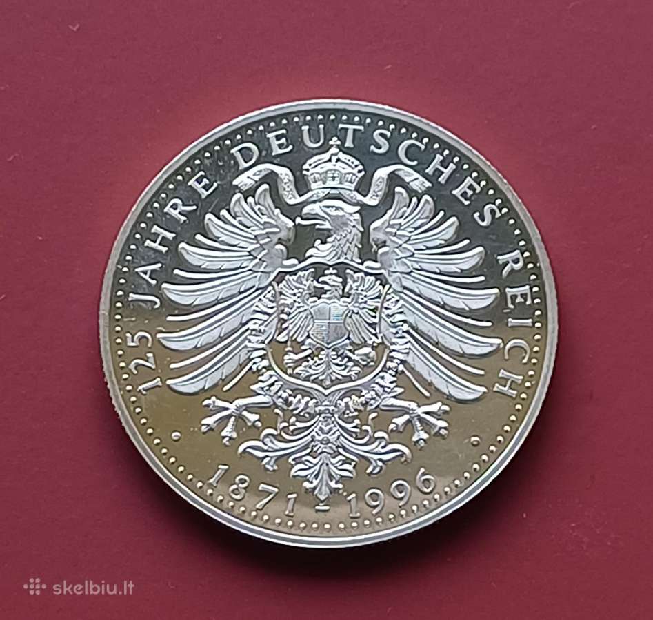 (149) Sidabrinis medalis Bismarkas 1996m. 15g.
