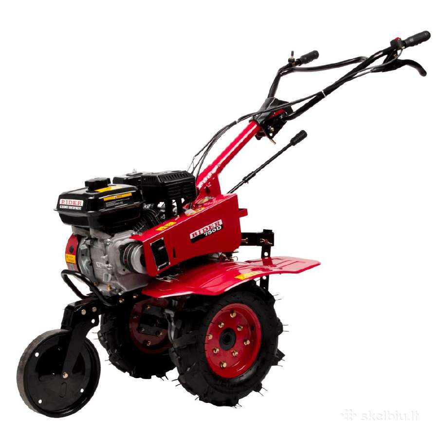 Benzininis kultivatorius-motoblokas Rider 750-d