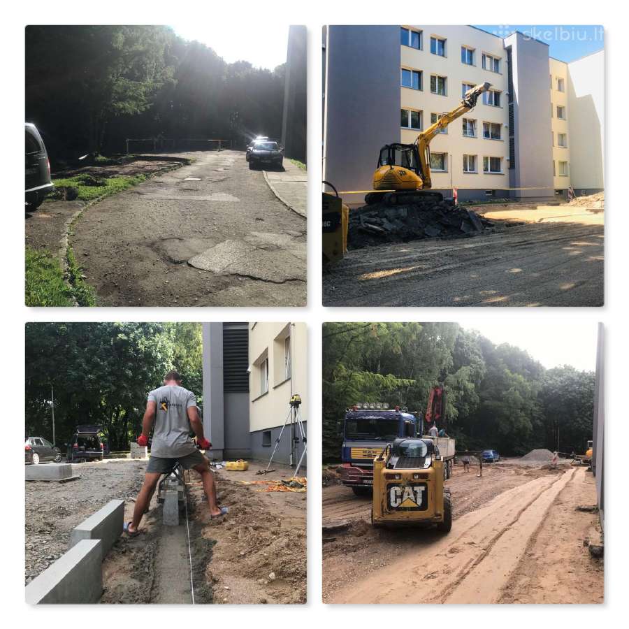 Bobcat ,Trinkelės , Pagrindai , Keliai , Aikstelės - nuotraukos Nr. 3