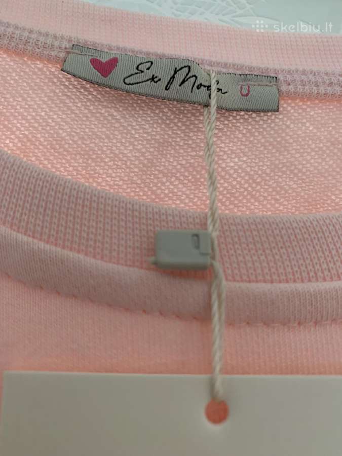 Nauja baby pink trikotažinė duknelė M-l - nuotraukos Nr. 4