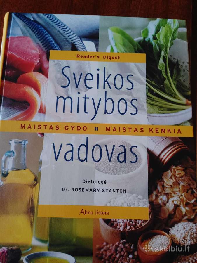 Parduodama knyga apie sveiką mitybą