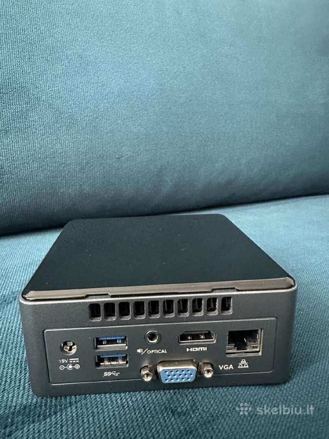 Intel Nuc Nuc6cay, 4gb RAM, SSD 120gb - nuotraukos Nr. 7