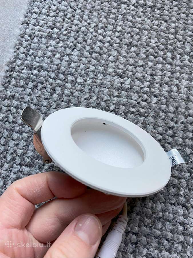 6w LED Įmontuojama panelė 10.5 Ip23 3000k - nuotraukos Nr. 2