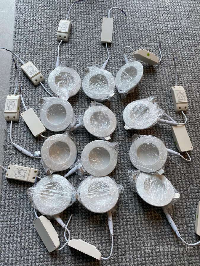 6w LED Įmontuojama panelė 10.5 Ip23 3000k - nuotraukos Nr. 16