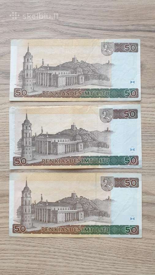 2003 metų 50 litų Lietuva - nuotraukos Nr. 2