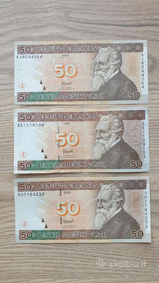 2003 metų 50 litų Lietuva