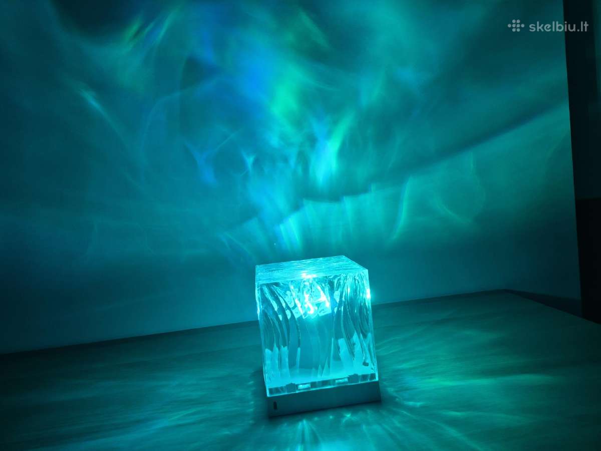 LED Crystal Lamp Aurora Northern Light Projector