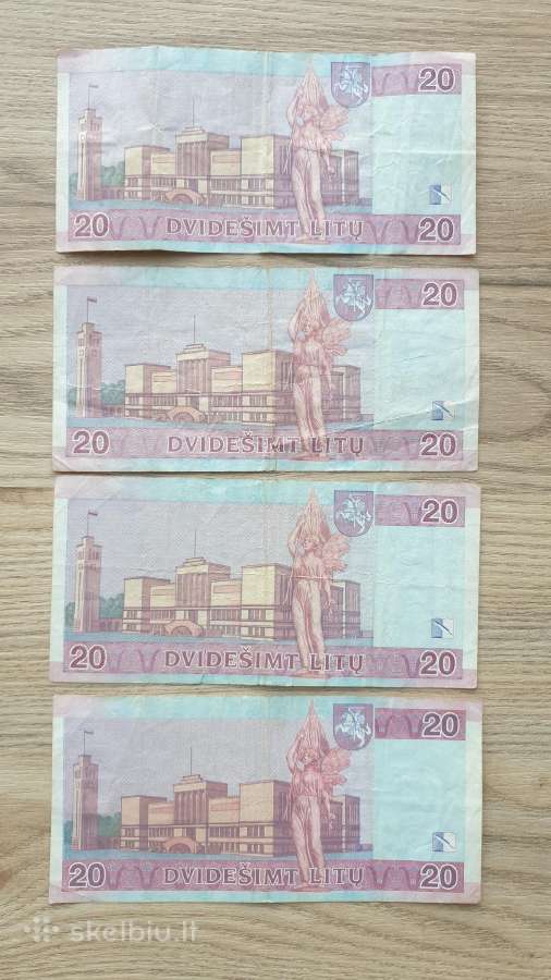 2007 metų 20 litų Lietuva - nuotraukos Nr. 2