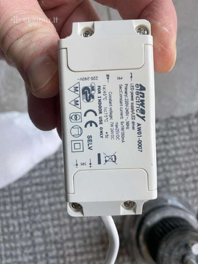 LED įmontuojamas šviestuvas 6,5w Osram Ivios I - nuotraukos Nr. 5