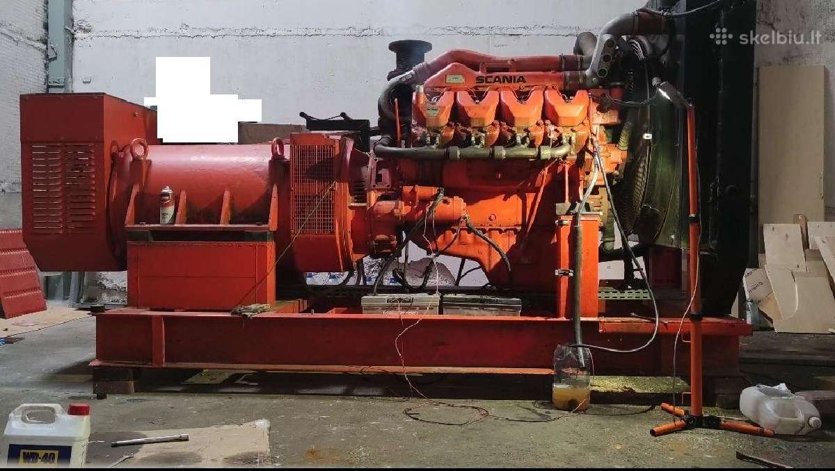Generatorius 400 kw