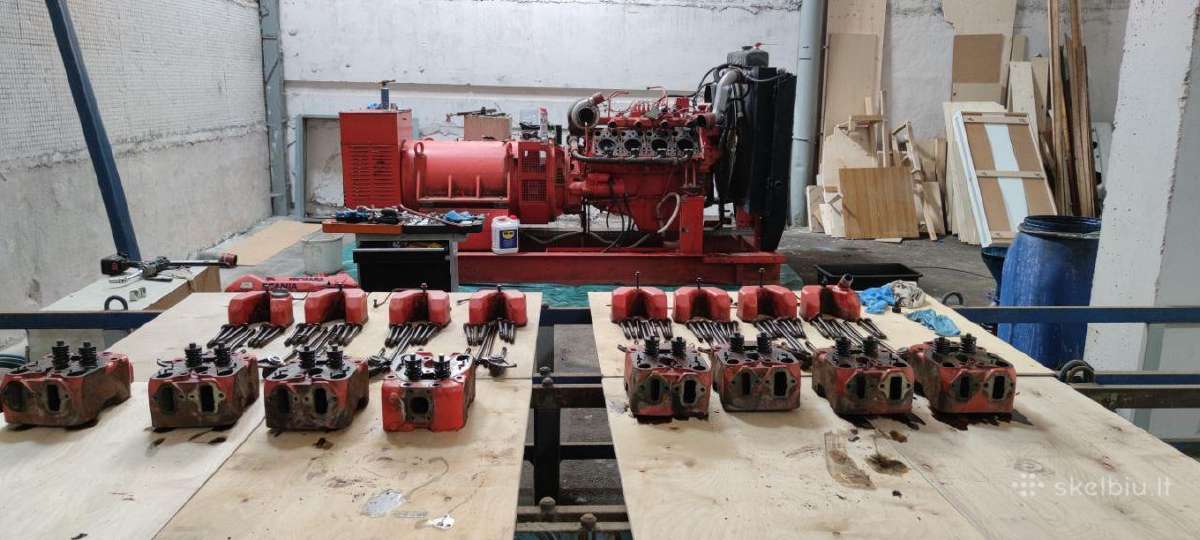 Generatorius 400 kw + 129 kw - nuotraukos Nr. 2