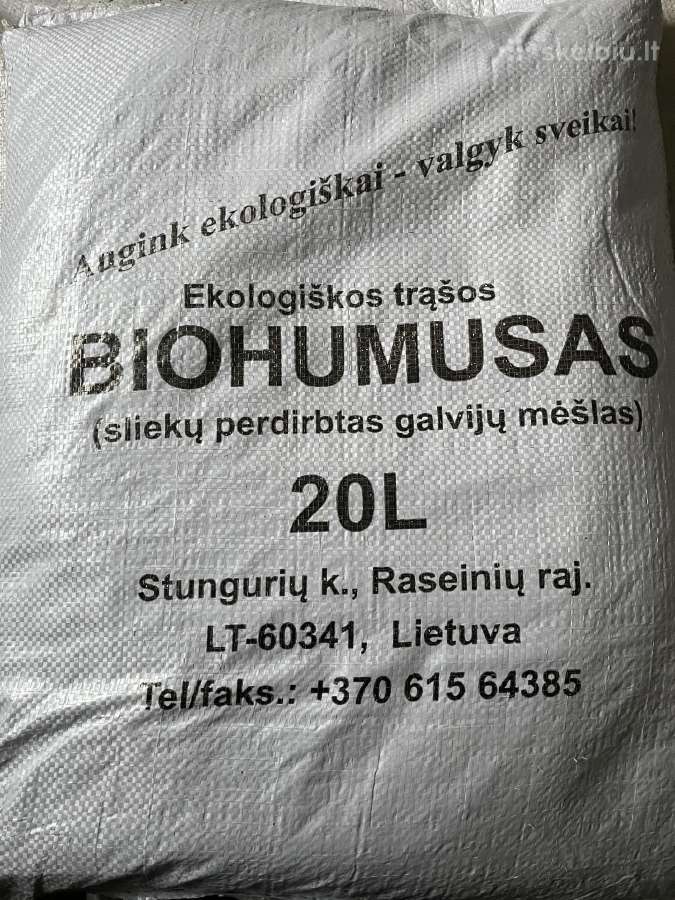 Ekologiška trąša- Biohumusas , Mišiniai ,Kompostas - nuotraukos Nr. 2