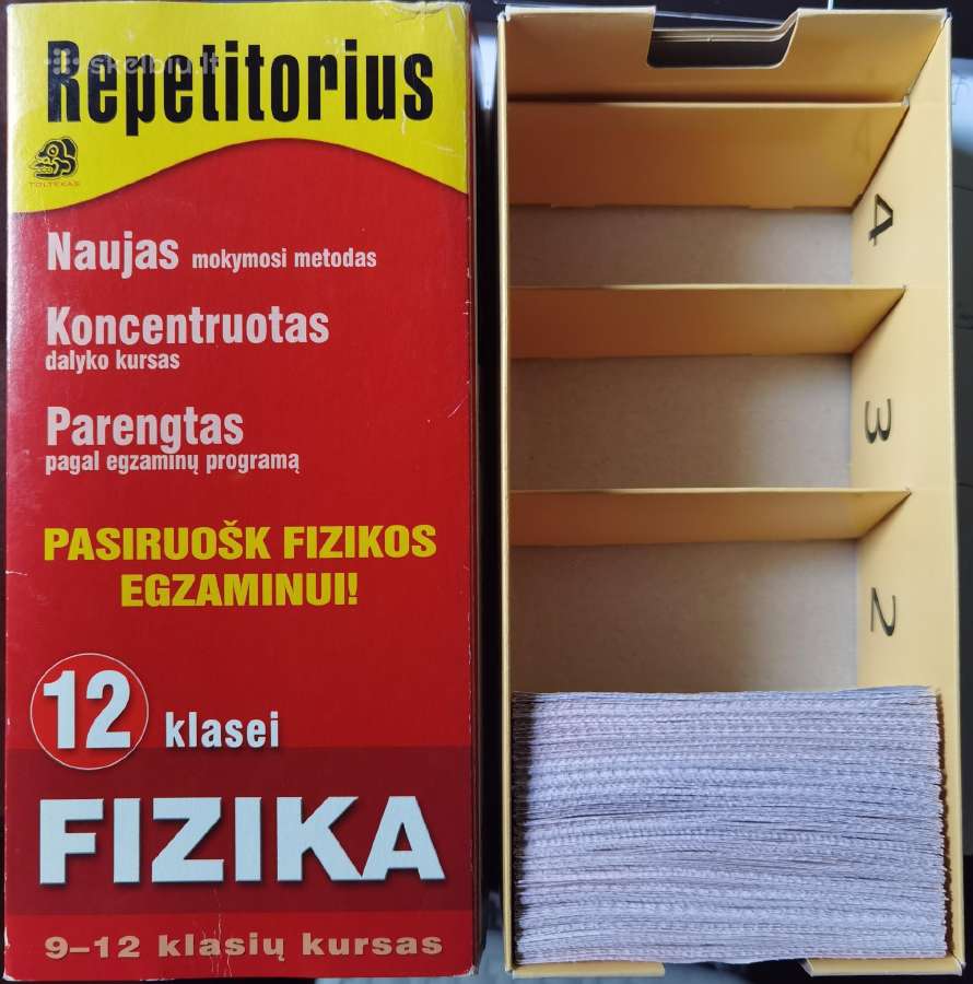 Fizikos repetitorius (kortelės) - nuotraukos Nr. 2