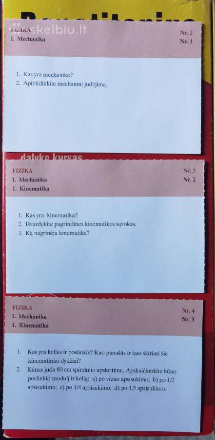 Fizikos repetitorius (kortelės) - nuotraukos Nr. 4