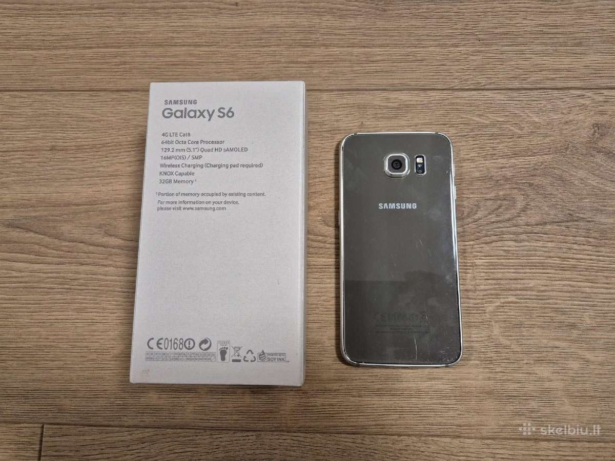 Telefonas Samsung Galaxy S6 - nuotraukos Nr. 2