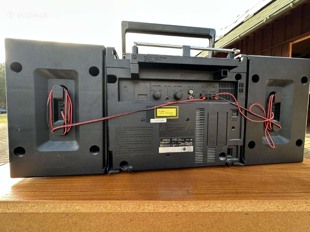 Hitachi Fx-4e Bomboxsas - nuotraukos Nr. 4