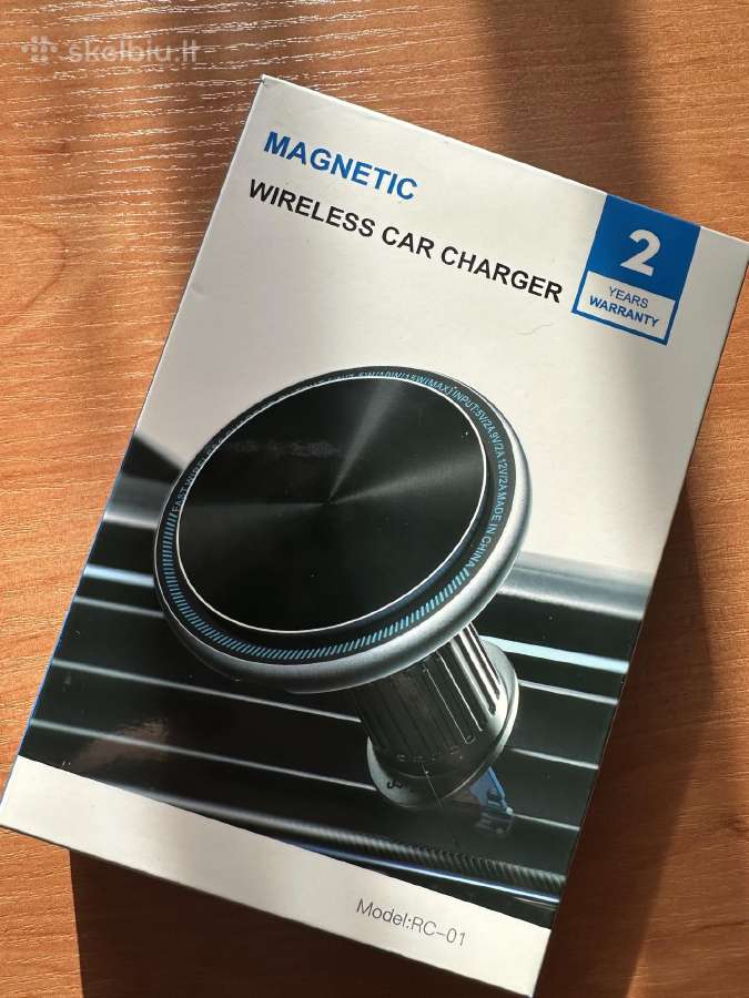 Magnetic wireless car charger