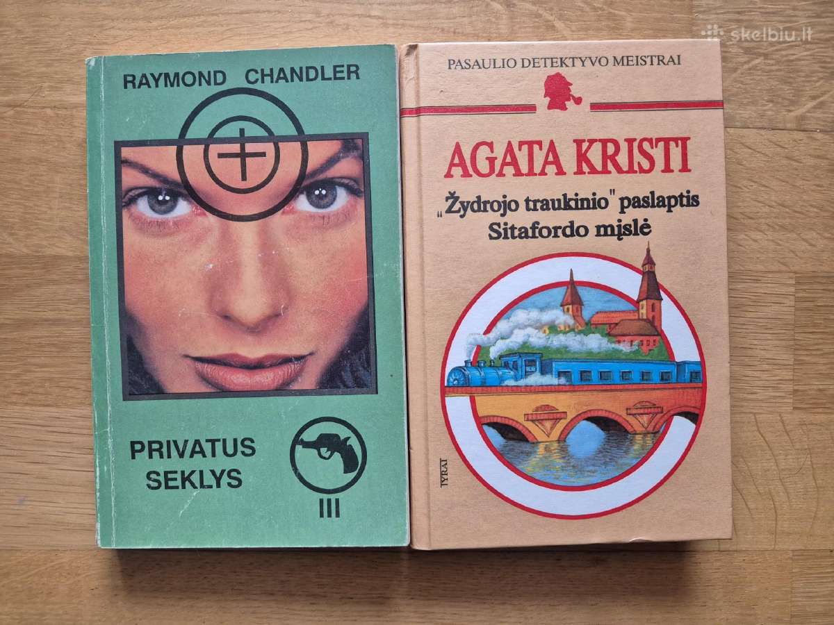 Detektyvinės knygos - nuotraukos Nr. 5