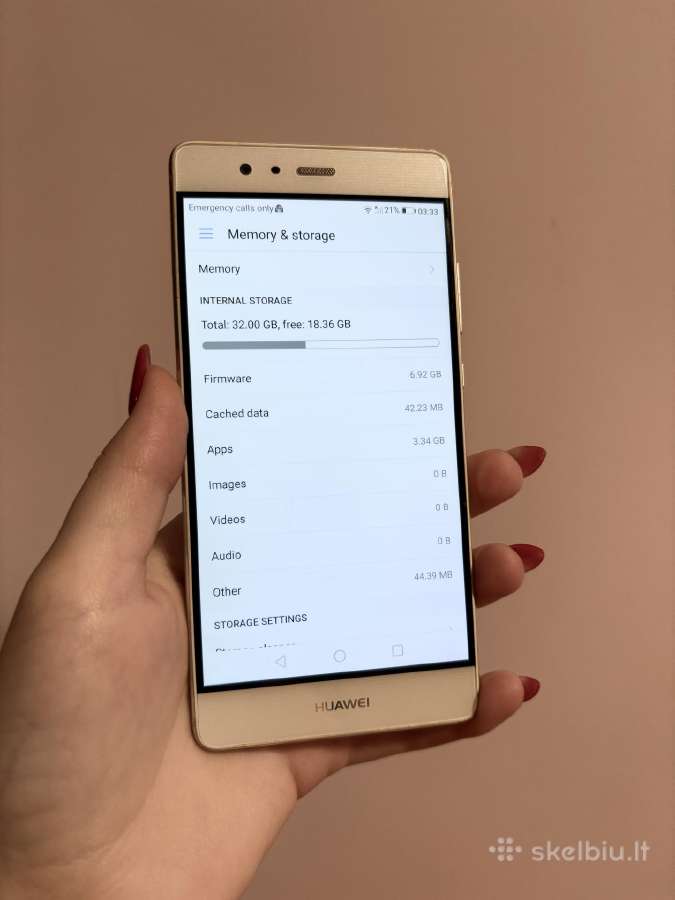 Telefonas Huawei P9 - nuotraukos Nr. 4