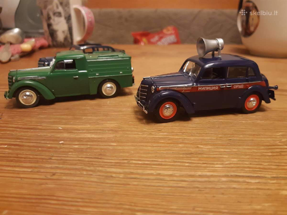 Moskvich-400-420 Milicija,nauji M-400 kabrio, 1/43 - nuotraukos Nr. 2