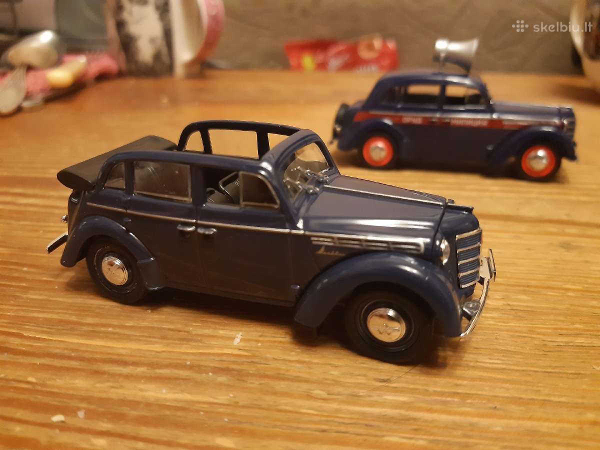 Moskvich-400-420 Milicija,nauji M-400 kabrio, 1/43 - nuotraukos Nr. 4